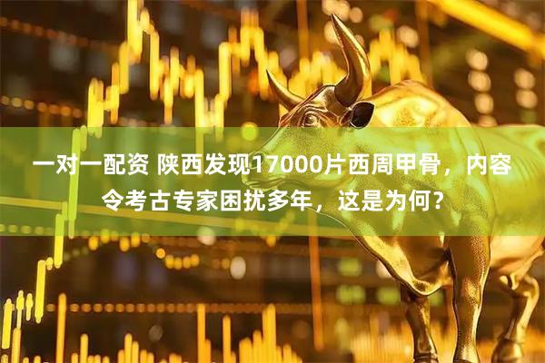 一对一配资 陕西发现17000片西周甲骨，内容令考古专家困扰多年，这是为何？