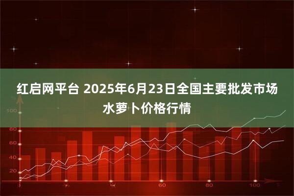 红启网平台 2025年6月23日全国主要批发市场水萝卜价格行情