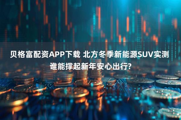 贝格富配资APP下载 北方冬季新能源SUV实测 谁能撑起新年安心出行?