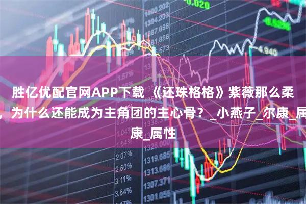胜亿优配官网APP下载 《还珠格格》紫薇那么柔弱，为什么还能成为主角团的主心骨？_小燕子_尔康_属性